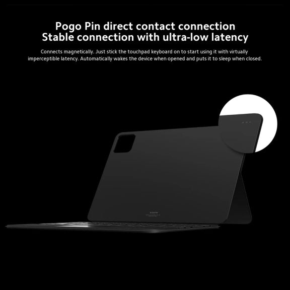 Original For Xiaomi Pad 6S Pro Intelligent Touch Pad Keyboard (Black)
