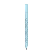 For Apple Pencil (USB-C) Diamond Pattern Silicone Stylus Pen Protective Case (Sky Blue)