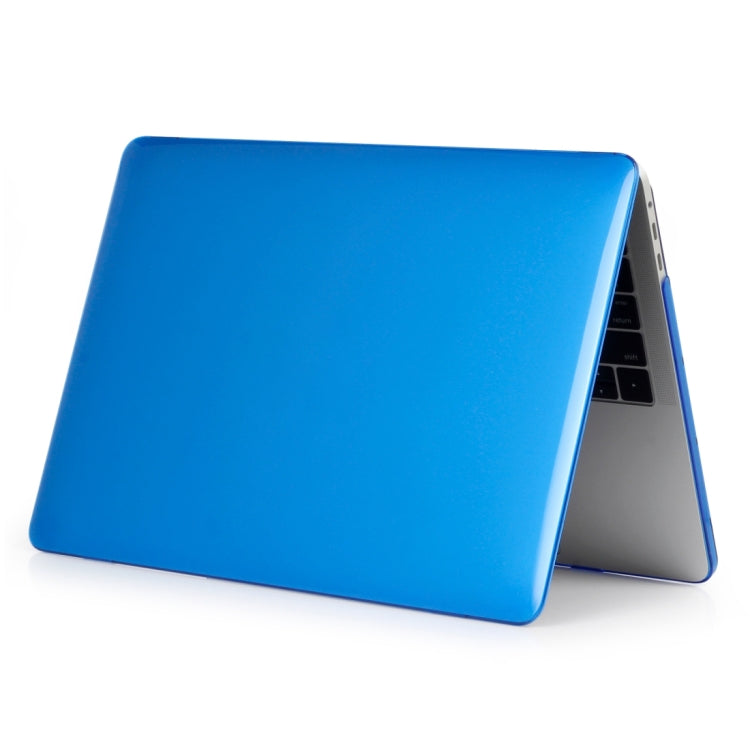 Laptop Crystal Style PC Protective Case for MacBook Pro 13.3 inch A1989 (2018) / A2159 / A2251 / A2289 / A2338(Dark Blue)