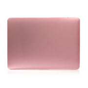Laptop Crystal Style PC Protective Case for MacBook Pro 15.4 inch A1990 (2018) (Pink)