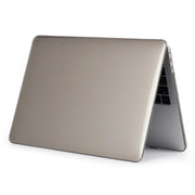 Laptop Crystal Style PC Protective Case for MacBook Pro 15.4 inch A1990 (2018) (Grey)