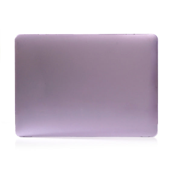 Laptop Crystal Style PC Protective Case for MacBook Pro 15.4 inch A1990 (2018) (Purple)
