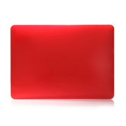Laptop Crystal Style PC Protective Case for MacBook Pro 15.4 inch A1990 (2018) (Red)