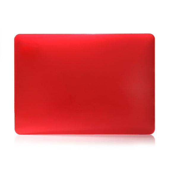 Laptop Crystal Style PC Protective Case for MacBook Pro 15.4 inch A1990 (2018) (Red)