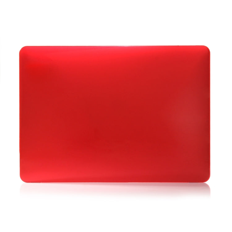 Laptop Crystal Style PC Protective Case for MacBook Pro 15.4 inch A1990 (2018) (Red)