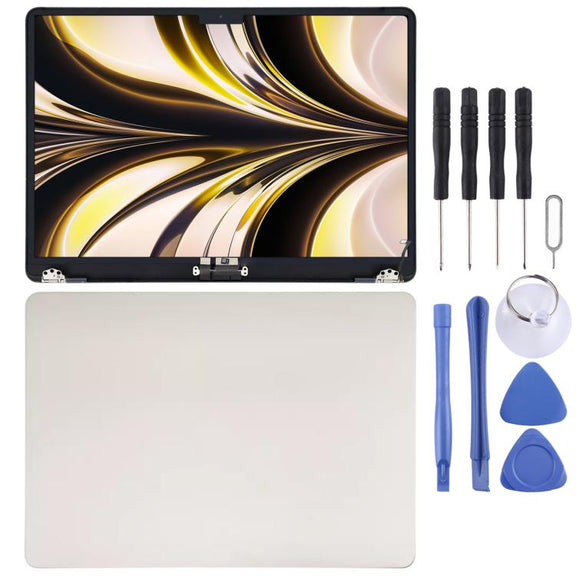 For MacBook Air 13.6 inch A3113 2024 EMC8611 Full LCD Display Screen(Starlight)