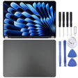 For MacBook Air 15 inch M3 A3114 2024 EMC8612 Full LCD Display Screen(Gray) - LCD Screen by PMc TechLife | Online Shopping South Africa | PMc TechLife | Buy Now Pay Later Mobicred