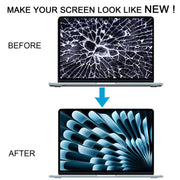 For MacBook Air Retina 15.3 inch M2 A2941 2023 EMC8301 Original Full LCD Display Screen(Silver)