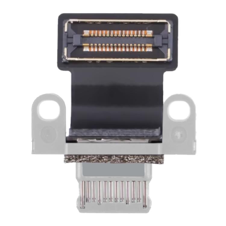 For Macbook Pro 16 inch 2023 A2780 821-03084-A Charging Port Flex Cable (Silver)