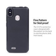 Carbon Fiber Texture TPU Protective Case for Ulefone S10 Pro (Black)
