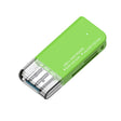 V30 / V60 / V90 USB3.1 Multifunction Card Reader Support SD / TF Card (Green) -  by PMC TechLife | Online Shopping South Africa | PMC TechLife | Buy Now Pay Later Mobicred