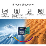 Zsuit 64GB High Speed Class10 Silver Grey TF(Micro SD) Memory Card