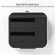 Blueendless 2.5 / 3.5 inch SATA USB 3.0 2 Bay Hard Drive Dock (EU Plug)