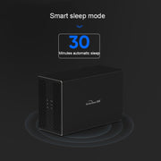 Blueendless USB-B Interface 3.5 inch 2 Bay RAID Combination Array HDD External Enclosure (AU Plug)