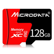 MICRODATA 128GB U3 Red and Black TF(Micro SD) Memory Card