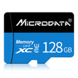 MICRODATA 128GB U3 Blue and Black TF(Micro SD) Memory Card - Micro SD Card by MiCRODATA | Online Shopping South Africa | PMC TechLife | Buy Now Pay Later Mobicred