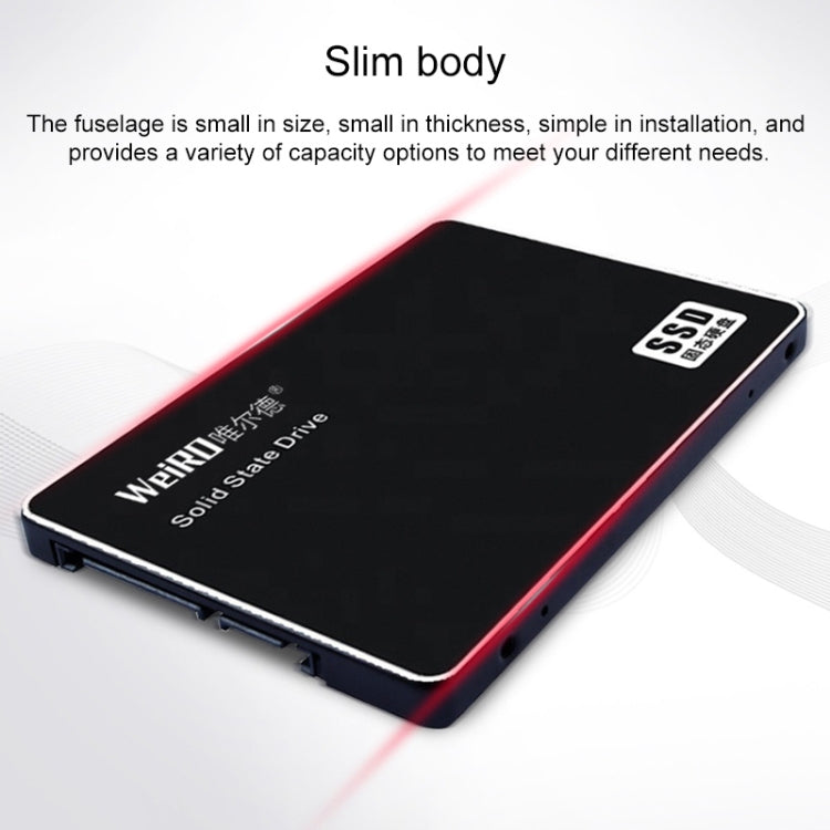 WEIRD S500 128GB 2.5 inch SATA3.0 Solid State Drive for Laptop, Desktop