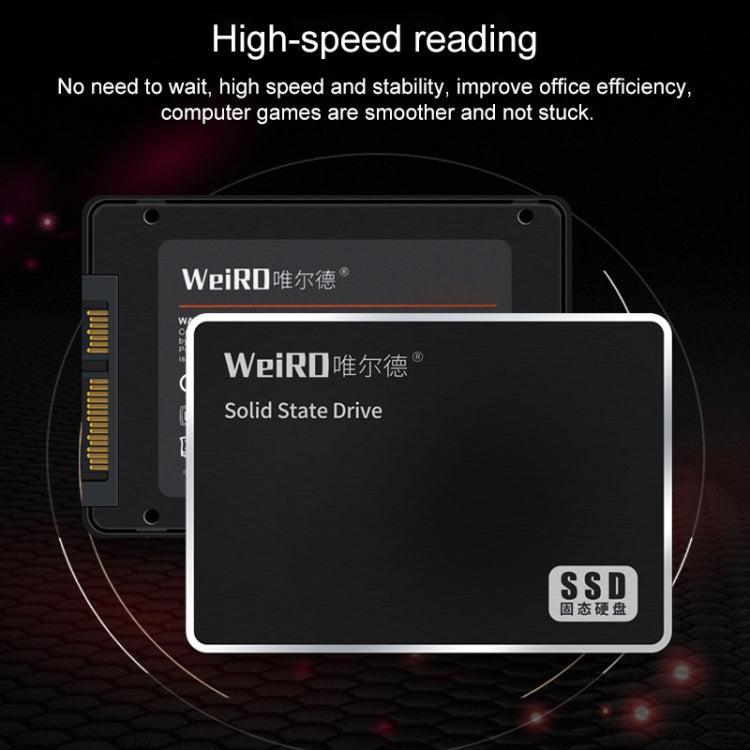 WEIRD S500 128GB 2.5 inch SATA3.0 Solid State Drive for Laptop, Desktop