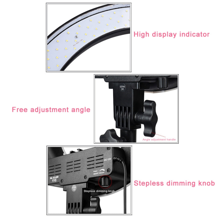 12 Inch Anchor Photography Self-timer LED Ring Fill-in Light