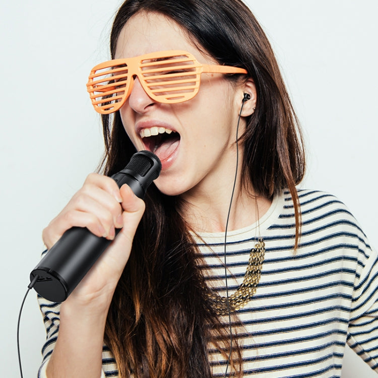 K1 Bluetooth 4.2 Karaoke Live Stereo Sound Wireless Bluetooth Microphone (Red)