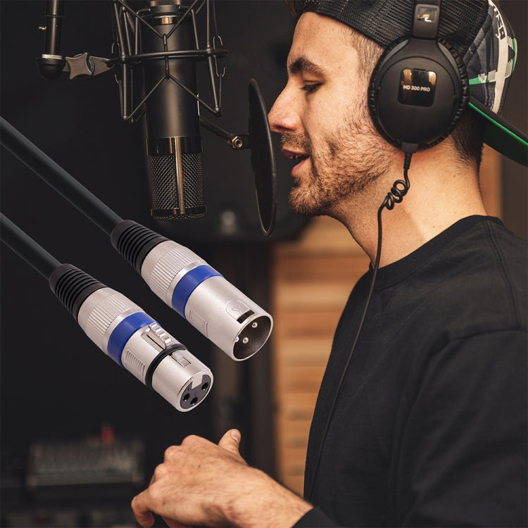 10m 3-Pin XLR Male to XLR Female MIC Shielded Cable Microphone Audio Cord