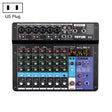 TEYUN NA8 8-channel Small Mixing Console Mobile Phone Sound Card Live Broadcast Computer Recording Console Processor, US Plug(Black) - Live Sound Effects Processors by TEYUN | Online Shopping South Africa | PMC TechLife | Buy Now Pay Later Mobicred