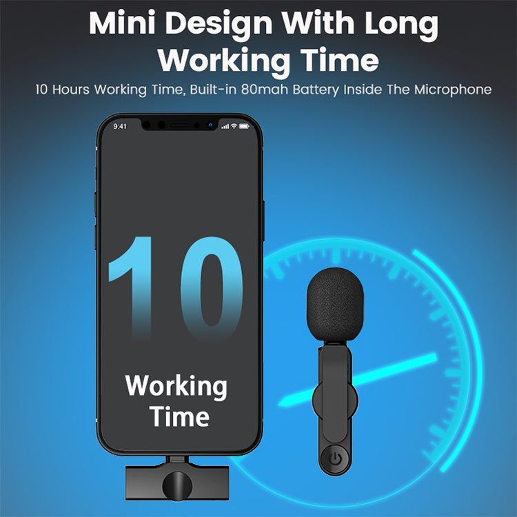 EP033T 8 Pin Interface Lavalier Wireless Radio Microphone
