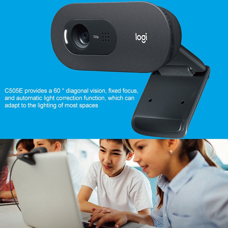 Logitech C505e USB 720P Web Camera with Microphone