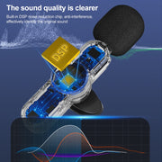AP031-1 3 in 1 Noise Reduction Lavalier Wireless Microphone