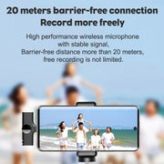 Type-C / USB-C Interface Live Broadcast Wireless Lavalier Microphone