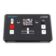 FEELWORLD L1 PLUS Multi-camera Video Mixer Switcher Touch Screen PTZ Control USB3.0 Fast Streaming Switcher (EU Plug)
