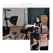 FEELWORLD L1 PLUS Multi-camera Video Mixer Switcher Touch Screen PTZ Control USB3.0 Fast Streaming Switcher (UK Plug)