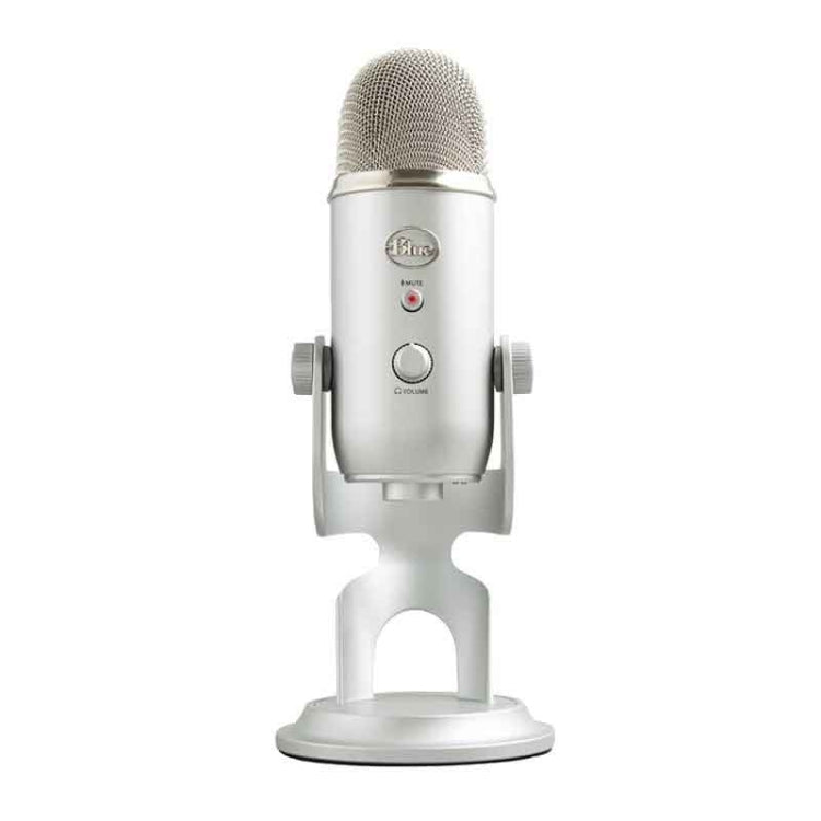 Logitech Blue Yeti USB Condenser Microphone(Silver)