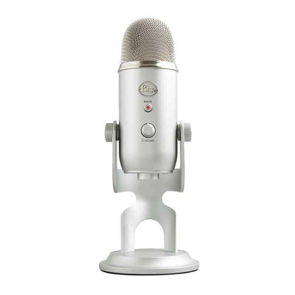 Logitech Blue Yeti USB Condenser Microphone(Silver)