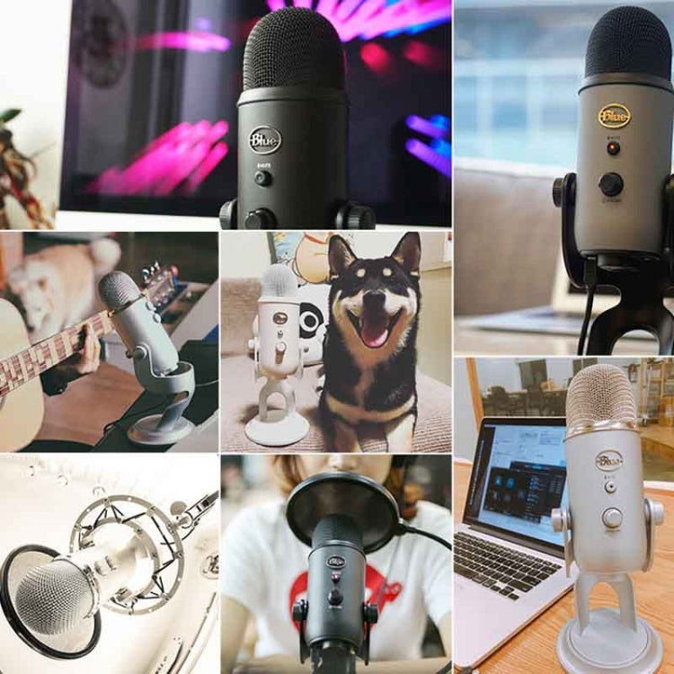 Logitech Blue Yeti USB Condenser Microphone(Blue)
