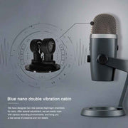 Logitech Blue Yeti Nano Condenser Digital USB Live Broadcast Microphone (Grey)