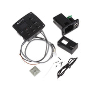 JOYO JE-305 Guitar Pickup 4-Band EQ Preamp Tuner Pickup Equalizer with Tuning Function (Black)