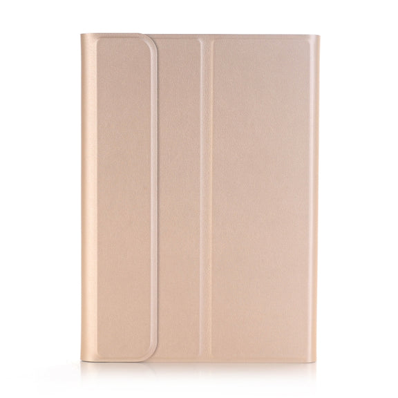 A03 for iPad mini 3 / 2 / 1 Universal Ultra-thin ABS Horizontal Flip Tablet Case + Bluetooth Keyboard(Gold)