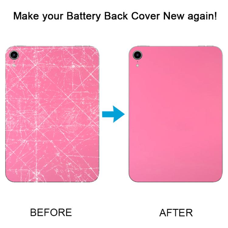 For iPad Mini 6 2021 4G Version Aluminum Alloy Back Battery Cover(Black)