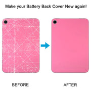 For iPad Mini 6 2021 WiFi Version Aluminum Alloy Back Battery Cover(Black)