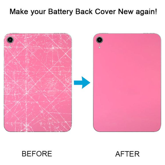 For iPad Mini 6 2021 WiFi Version Aluminum Alloy Back Battery Cover(Black)