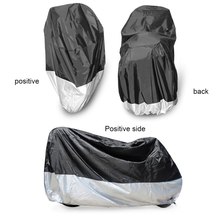 210D Oxford Cloth Motorcycle Electric Car Rainproof Dust-proof Cover, Size: L (Black)