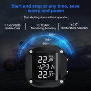 M6 Motorcycles Tire Pressure Monitor with Holder