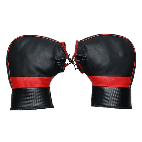 1 Pair Motorcycle Water & Wind Resistant Winter Warm Ski Riding Gloves