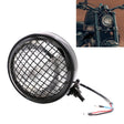 Motorcycle Black Shell Harley Headlight Retro Lamp LED Light Modification Accessories (White) - Headlights by PMC TechLife | Online Shopping South Africa | PMC TechLife | Buy Now Pay Later Mobicred