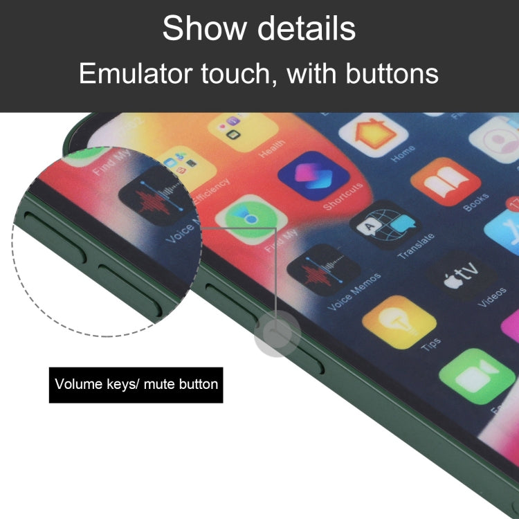For iPhone 13 Color Screen Non-Working Fake Dummy Display Model (Dark Green)