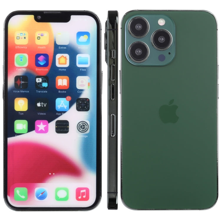 For iPhone 13 Pro Max Color Screen Non-Working Fake Dummy Display Model(Dark Green)