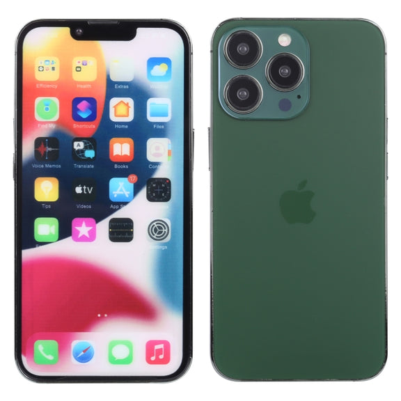 For iPhone 13 Pro Max Color Screen Non-Working Fake Dummy Display Model(Dark Green)