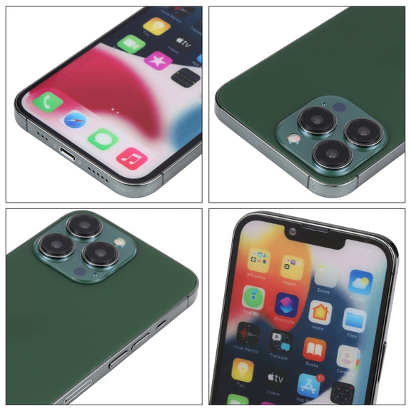 For iPhone 13 Pro Max Color Screen Non-Working Fake Dummy Display Model(Dark Green)