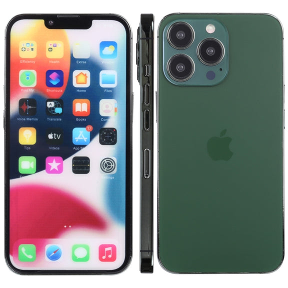 For iPhone 13 Pro Max Color Screen Non-Working Fake Dummy Display Model(Dark Green)